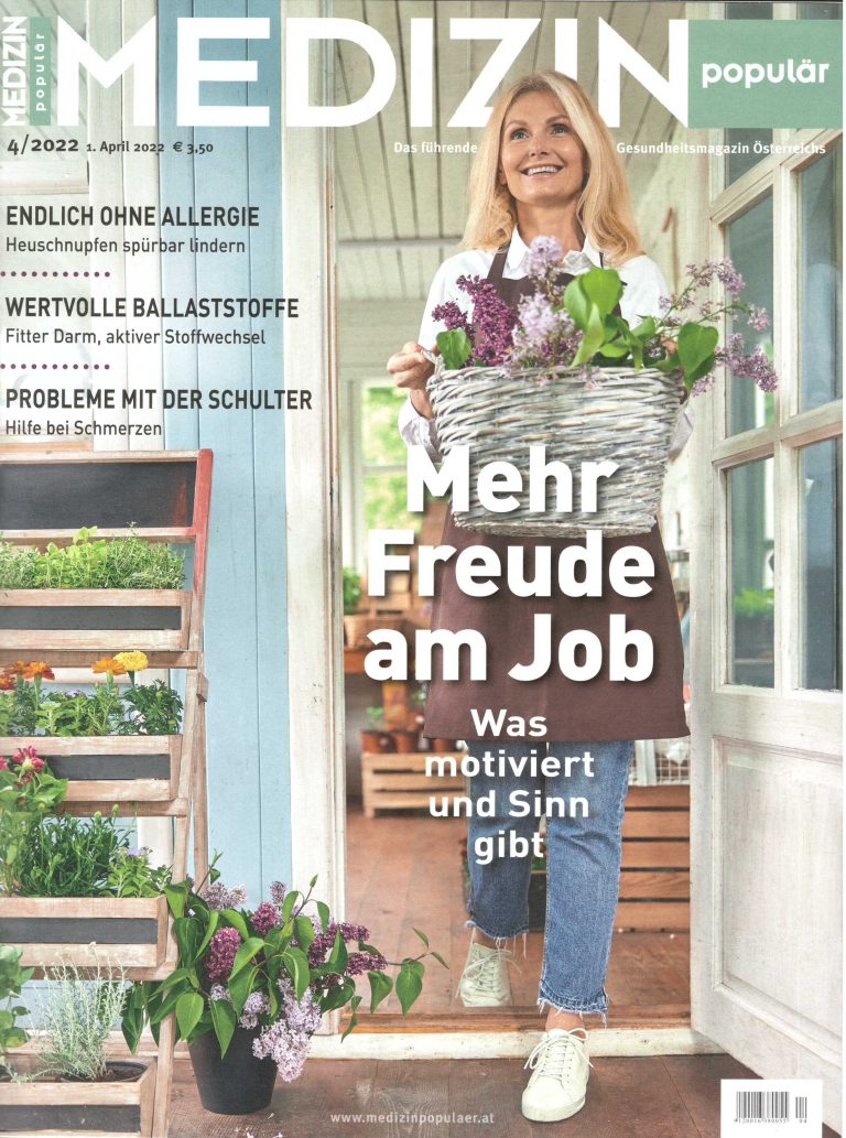 Barbara Franz in der Medizin Populär im April